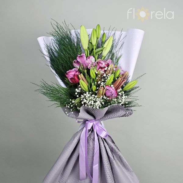 Lilla romantika buket - Image 3