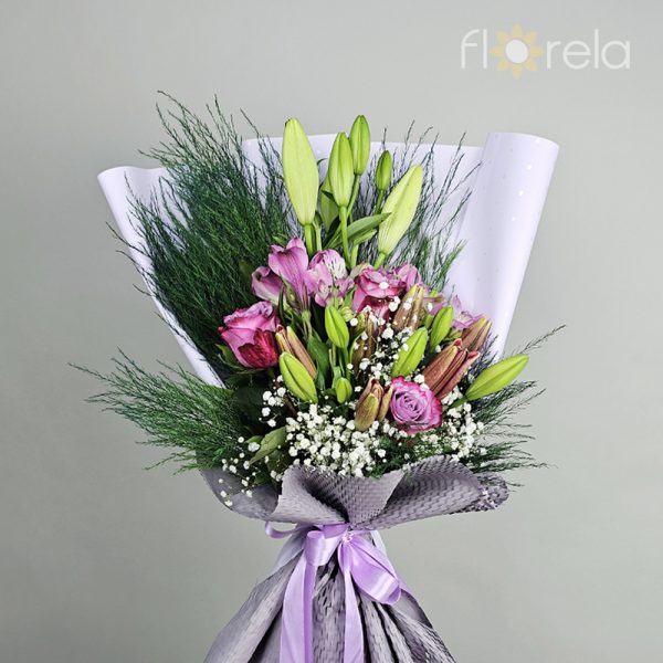 Lilla romantika buket - Image 4