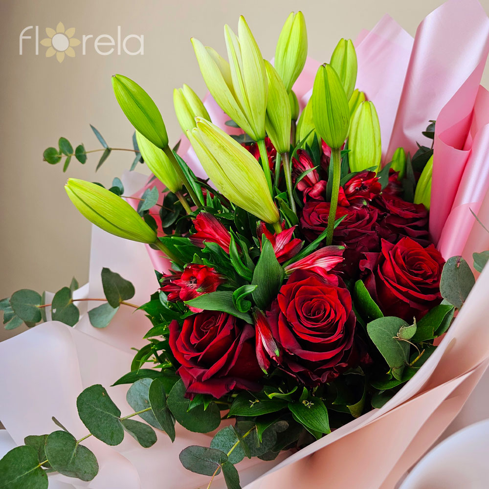 Prozračni elegans buket - Slika 4