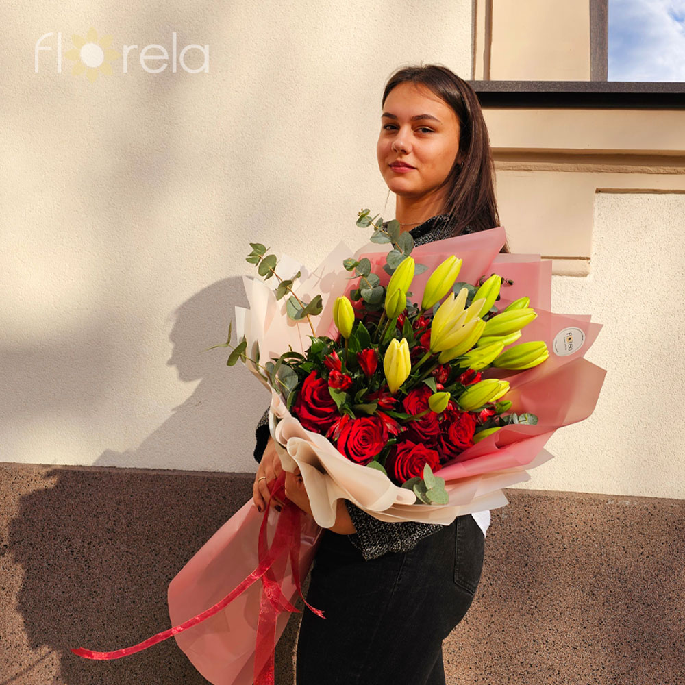 Prozračni elegans buket - Slika 5