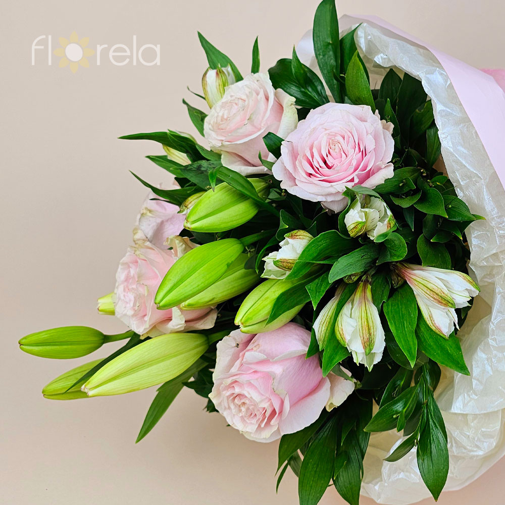 Nežna oda romantici u buketu - Slika 2